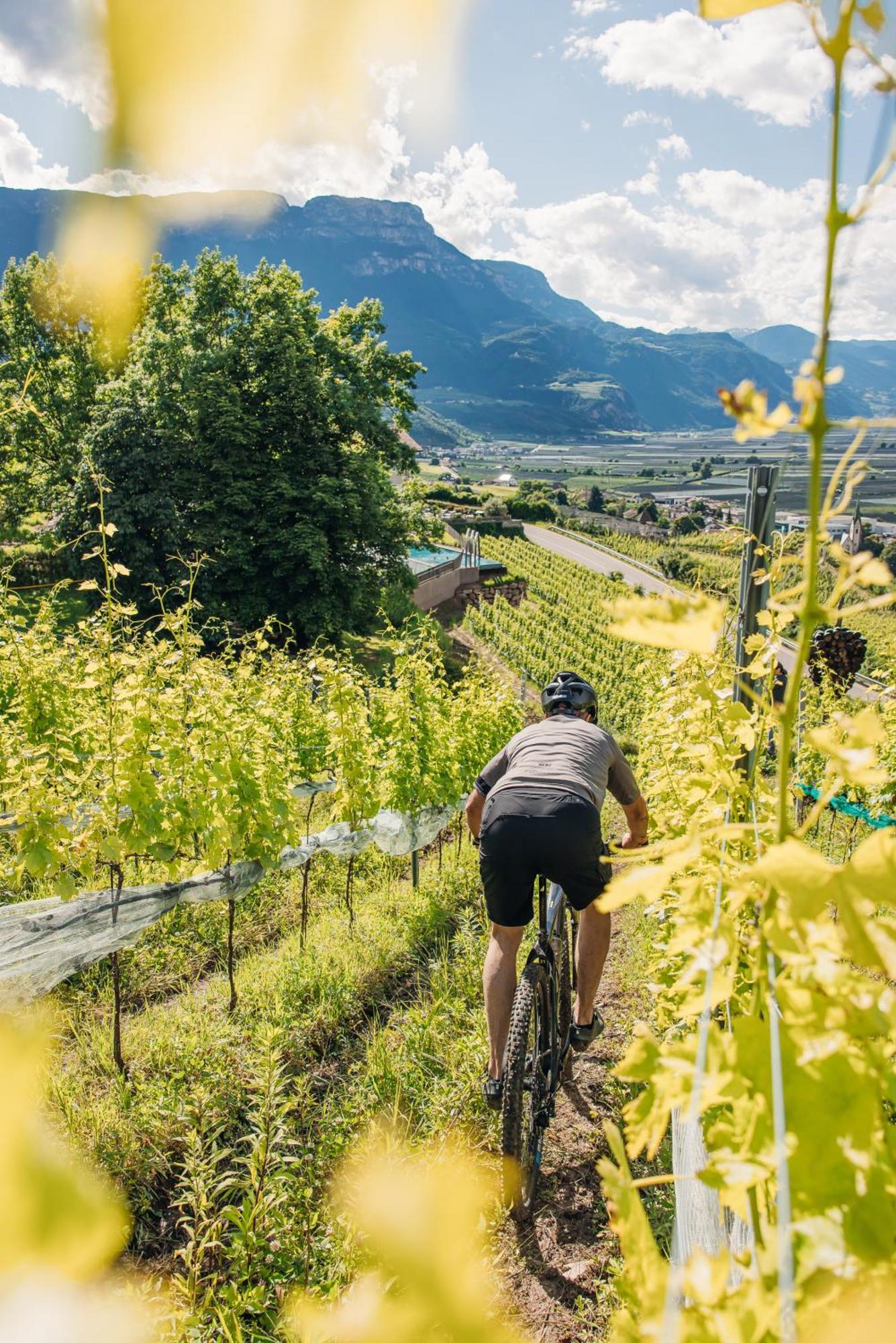 Hotel Sigmundskron Appiano Sulla Strada Del Vino Bagian luar foto